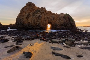 keyhole pfeiffer big state beach